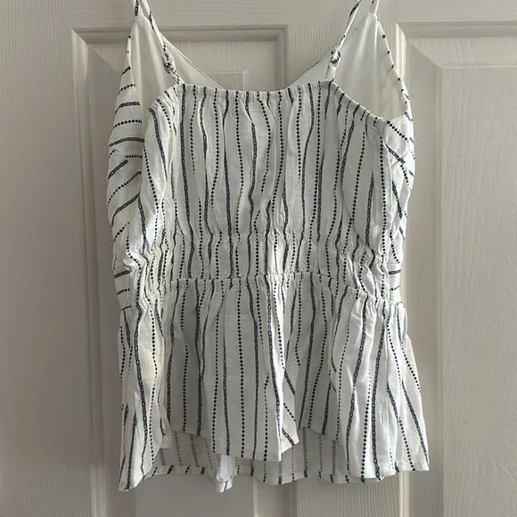 Stripped peplum tank - Picture 4 of 6